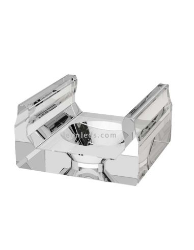 Grapa de sujecion Transparente Perfil X | LeonLeds