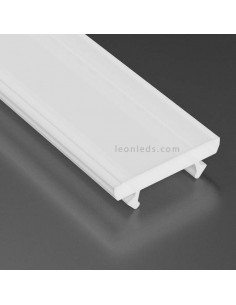 Difusor Opal 2,02m Basic Milky Perfil empotrable Terra | LeonLeds 