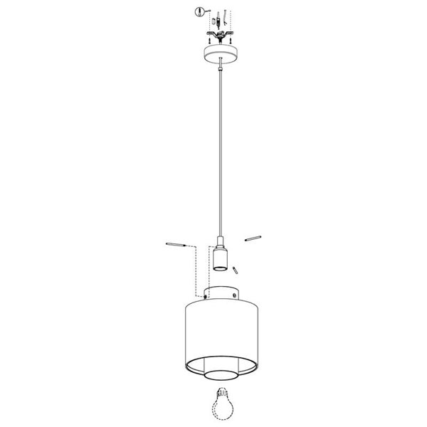 Lámpara Colgante MEDIOUNA de Malla de Algas Marinas y Cristal Dorado Vaporizado, E27