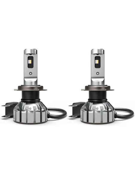 Pacote de 2 lâmpadas LED inteligentes LED H7 Night Breaker aprovadas na Espanha +330% de brilho 64210DWNBSM-2HB