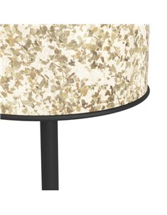 Lámpara de Mesa Natural BUTTERBURN con Hojas de Abedul y Pantalla de Lino, E27 2