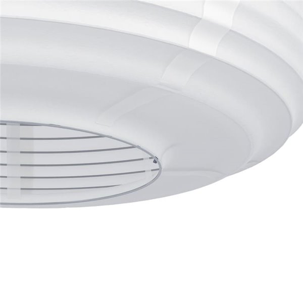Lámpara Colgante SUMMERHILL con Pantalla de Papel Blanco y Detalles de Madera Ø40cm, E27