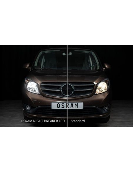 Bombillas Led H4 Night Breaker LED Smart homologadas en España +330% de brillo 64193DWNBSM-2HB Osram