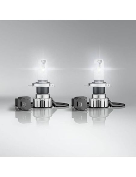 Ampoules LED intelligentes H4 Night Breaker LED approuvées en Espagne +330% de luminosité 64193DWNBSM-2HB Osram