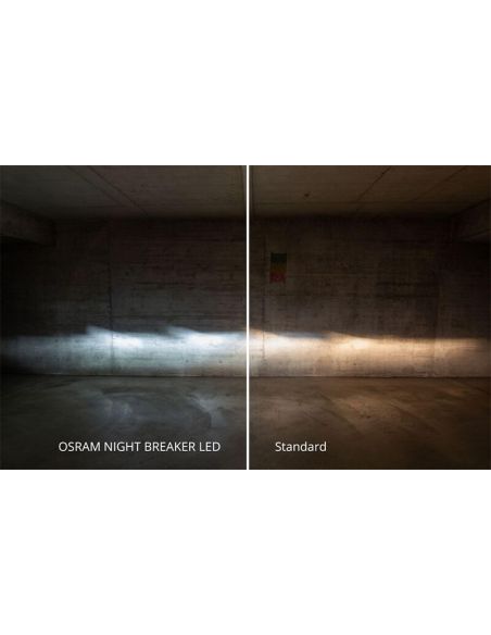 Ampoules LED intelligentes H4 Night Breaker LED approuvées en Espagne + 330 % de luminosité 64193DWNBSM-2HB Osram