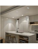 Aplique sin punto de luz ROLL 4 con accesorio imantado de pared, táctil, blanco 3W -sin cables-