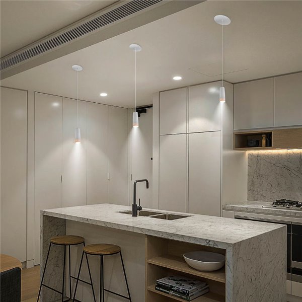 Aplique sin punto de luz ROLL 4 con accesorio imantado de pared, táctil, blanco 3W -sin cables-