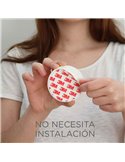 Aplique sin punto de luz ROLL 4 con accesorio imantado de pared, táctil, blanco 3W -sin cables-