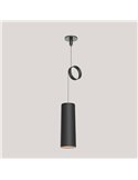 Aplique LED sin cables ROLL 4 con accesorio imantado de pared, táctil, negro 3W -inalámbrico-