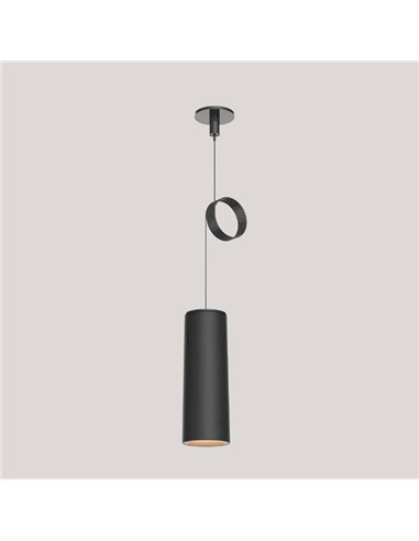 Aplique LED sin cables ROLL 4 con accesorio imantado de pared, táctil, negro 3W -inalámbrico-