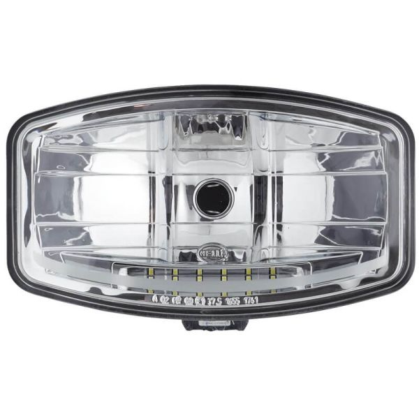 Faro Híbrido Halógeno/LED HELLA Jumbo 320 24/12V - Rectangular - Homologado ECE R7/R112/R10 +6 LEDs 247x141mm 1FE 008 773-081