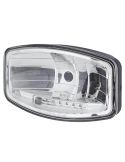 Faro Híbrido Halógeno/LED HELLA Jumbo 320 24/12V - Rectangular - Homologado ECE R7/R112/R10 +6 LEDs 247x141mm 1FE 008 773-081