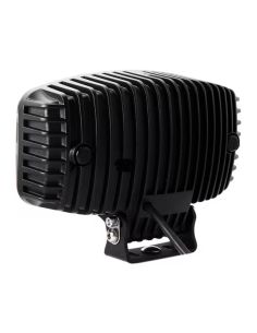 Phare LED rectangulaire approuvé ECE 9-36V, longue portée et feux de jour avec Double feu de stationnement blanc/Orange 2