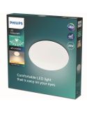 Plafon LED Philips Moire 36W - Luz quente (2700K) - EyeComfort - Fácil instalação