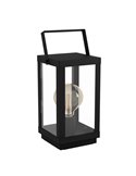 Lámpara de Sobremesa BRADFORD 1 con Diseño de Farol Clásico, E27