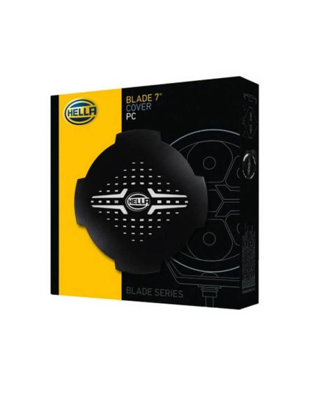 Caja Tapa Protectora para Faros de Carretera HELLA VALUEFIT Blade 7" – Negro, PC 8XS 358 198-001