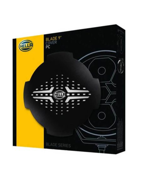 Caja Tapa Protectora para Faros de Carretera HELLA VALUEFIT Blade 9" – Negro, PC 8XS 358 198-011