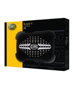 Tampa protetora retangular para faróis altos HELLA VALUEFIT Blade 9" - preto, PC 8XS 358 198-021 2