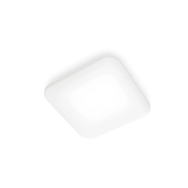 Plafonnier LED carré 17W blanc MAUVE 2700K/4000K