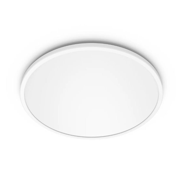 Plafón de techo redondo SUPERSLIM 15W blanco 2700K/4000K, Regulable en intensidad