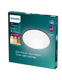 Plafón de techo redondo SUPERSLIM 15W blanco 2700K/4000K, Regulable en intensidad