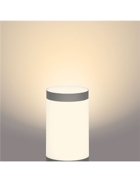 Farol LED externo para caminhos 6 W 2700K Antracite, Baixa tensão à prova d'água