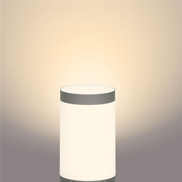 Pack de 3 Balizas LED de exterior para caminos  3W 2700K Antracita, Baja tensión estanco al agua