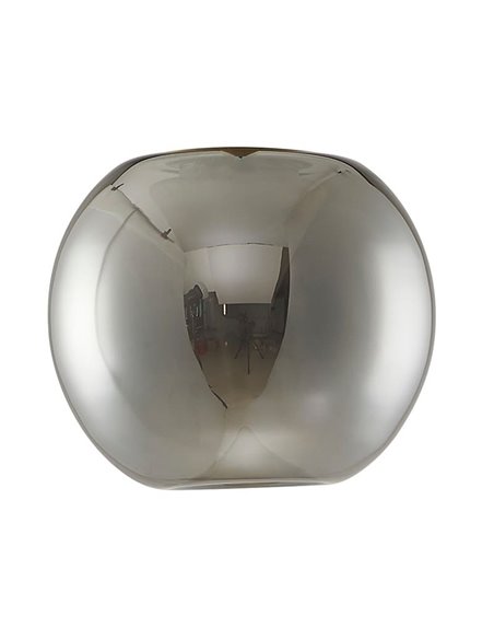 Luminária pendente em formato de bola de cristal Andrômeda (4 cores)