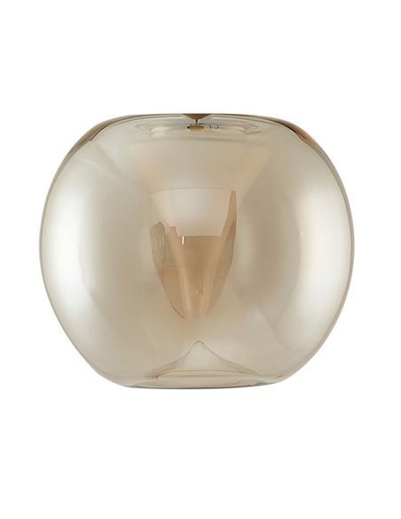 Luminária pendente em formato de bola de cristal Andrômeda (4 cores)