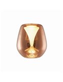 Accesorio bola alargada de Cristal para Lámpara Colgante ANDRÓMEDA 4 Colores