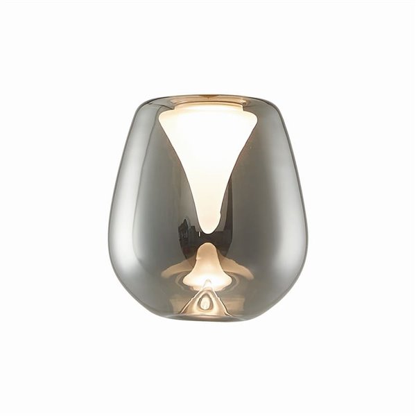 Acessório de bola de cristal alongada Andromeda para luminária pendente, 4 cores