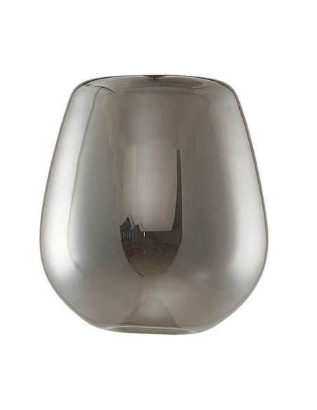Acessório de bola de cristal alongada Andromeda para luminária pendente, 4 cores