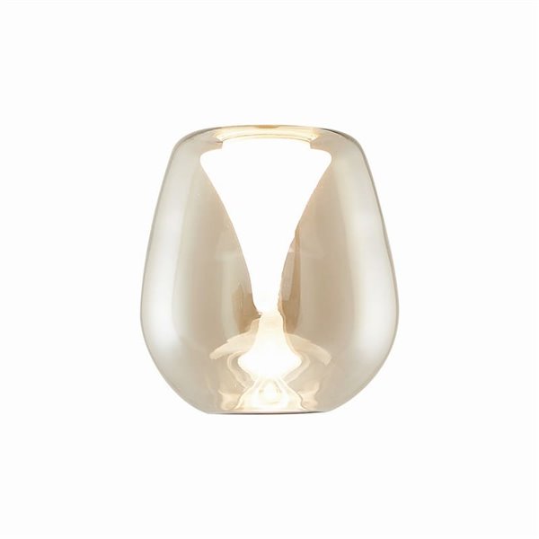 Boule de cristal allongée Andromeda pour suspension, 4 couleurs