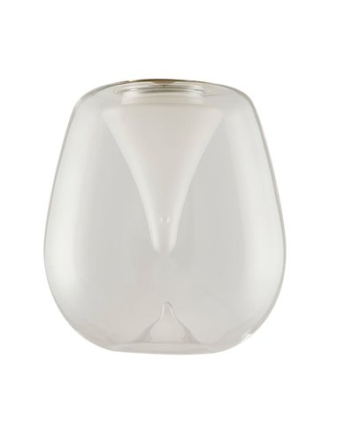 Accesorio bola alargada de Cristal para Lámpara Colgante ANDRÓMEDA 4 Colores