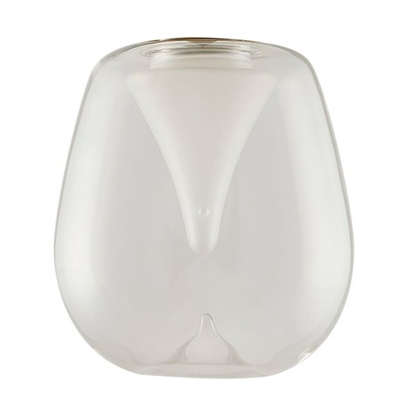Boule de cristal allongée Andromeda pour suspension, 4 couleurs