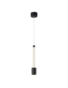 Lámpara Colgante LED FUGAZ con iluminación vertical 7W 3000K 960Lm Negro