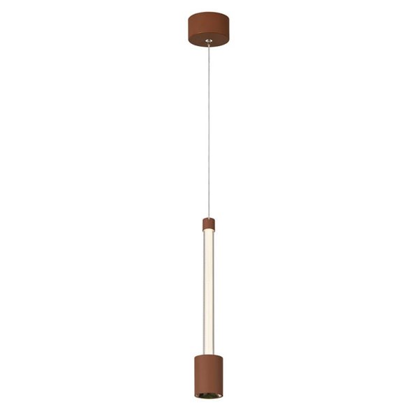 FUGAZ Candeeiro suspenso LED com iluminação vertical 7W 3000K 960Lm Camelo