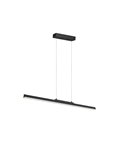 Lámpara de techo LED colgante con luz arriba y abajo LINEAL, 91,5cm de largo, 36W 3000K negro
