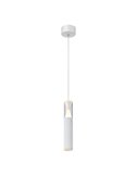 Lámpara Colgante LED Blanca SPARK con Detalle Triangular Iluminado, 7W 3000K 1000Lm