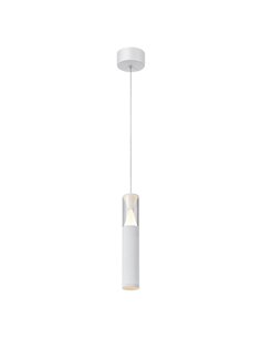 SPARK Lampe à Suspension LED Blanche avec Détail Triangulaire Lumineux, 7W 3000K 1000Lm