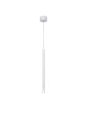 Lámpara de techo Colgante LED minimalista MOANA con detalle iluminado 7W 3000K Blanco
