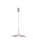 Candeeiro suspenso LED ajustável em altura LIDIA 12W 3000K Branco