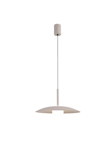 Candeeiro suspenso LED ajustável em altura LIDIA 12W 3000K Branco