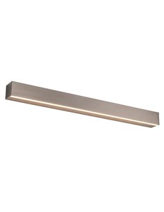 Aplique de pared LED ELEGANCE 24W 3000K 2750Lm, Gris 60,6cm de largo