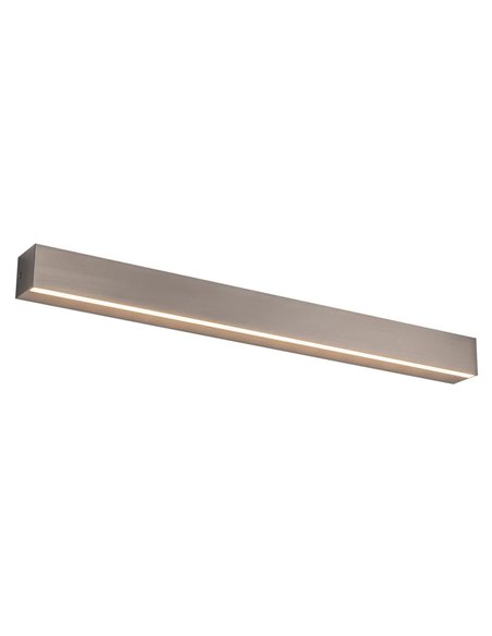 Aplique de pared LED ELEGANCE 24W 3000K 2750Lm, Gris 60,6cm de largo