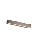Aplique de pared LED ELEGANCE 17W 3000K 1800Lm, Gris 40,6cm de largo