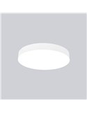 Plafon LED com base ultrafina TURIN Ø30cm, branco 23W CCT: 3000K-4000K-5000K, 2200Lm