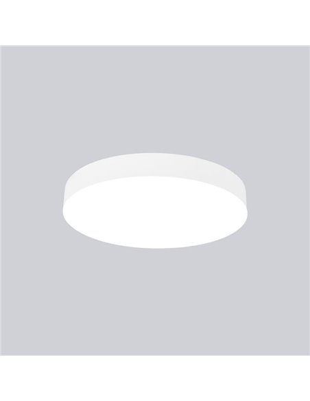 Plafon LED com base ultrafina TURIN Ø30cm, branco 23W CCT: 3000K-4000K-5000K, 2200Lm