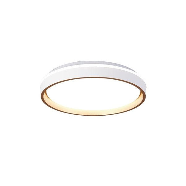 Plafonnier LED dimmable VERONA 40W, 2700K-5000K, Blanc/Or, 5400Lm, Ø40cm
