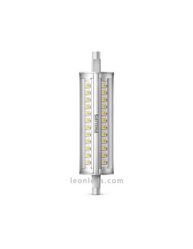 Lampe Linéaire Halogène LED R7S 14W Lumière Chaude ou Lumière Naturelle 100W Philips Corepro Dimmable | leonleds